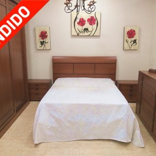 Dormitorio cerezo completo moderno vendido