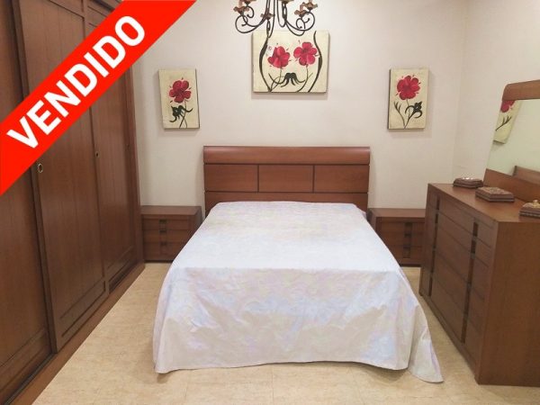 Dormitorio cerezo completo moderno vendido