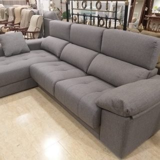 sofa chaiselonge gris 1